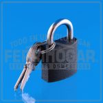 CANDADO 25MM CORTO METALICO