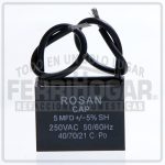 CAPACITOR VENTILADOR 5 MFD