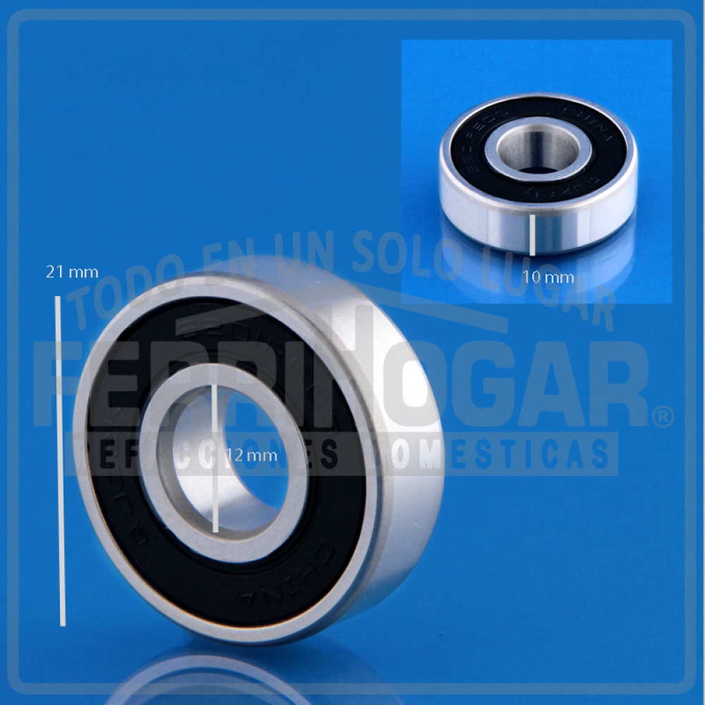 BALERO PARA MOTOR AIRE ACONDICIONADO 6201 12X32X10MM