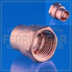 ADAPTER HEMBRA DE COBRE 1/2 AA