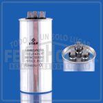 CAPACITOR DUAL AIRE ACONDICIONADO 55 Y 5 MFD 440V REDONDO