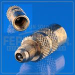 ADAPTADOR CARGA DE GAS 410A (INVERTER) 1/4 MACHO 5/16 HEMBRA