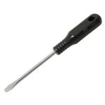 DESTORNILLADOR PLANO MANGO NEGRO 1/4 x 4