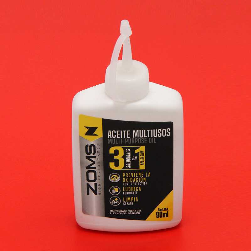 ACEITE MULTIUSOS 3 EN 1 90ML ZOMS AM-ZAM90