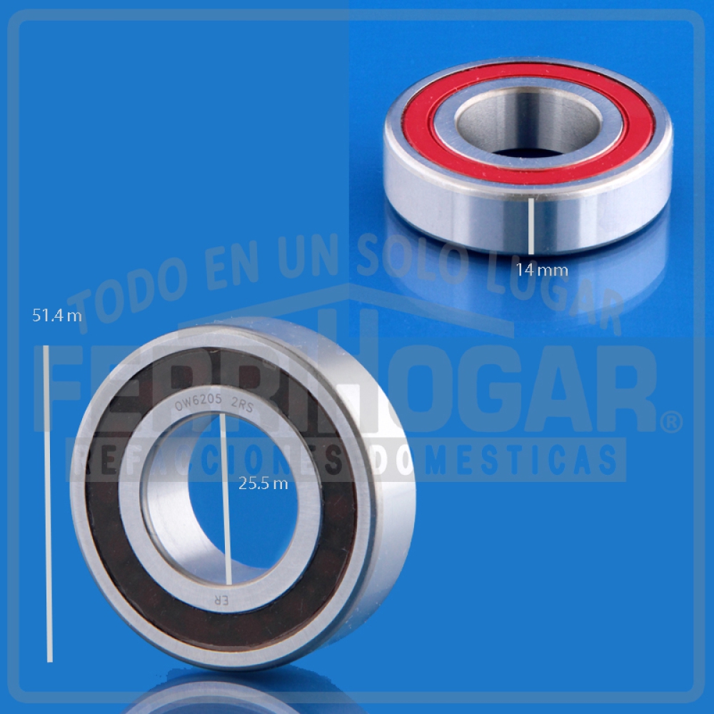 BALERO UNIDIRECCIONAL CANDADO LAVADORA FRIGIDAIRE WESTINGHOUSE