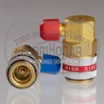 ADAPTADOR CARGA PAR MANGUERAS GAS 12 Y 134